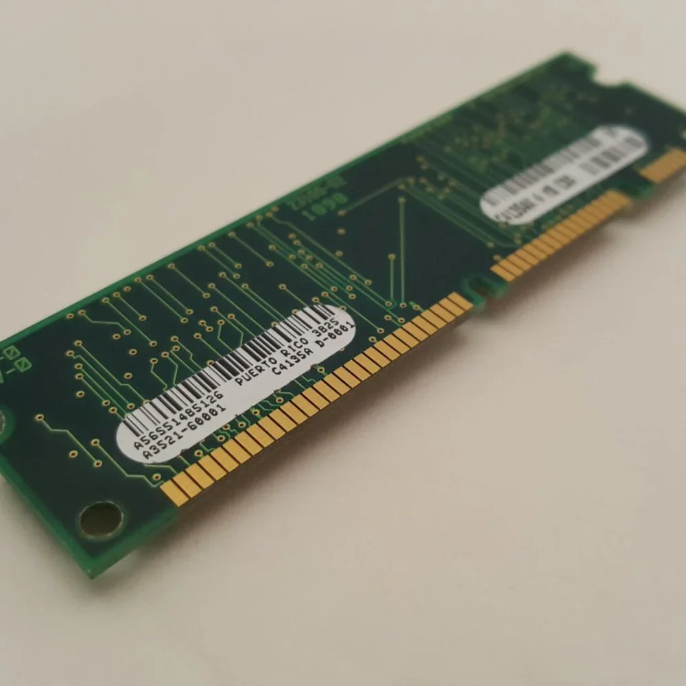 HP C4135AX 4MB 100-pin EDO DRAM DIMM from HP LJ 4000 | A3521-60001 | USED